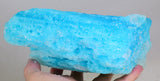 23cms NATURAL SKY BLUE SALAMMONIAC LECONTITE CHILE RARE CRYSTALS MINERAL UB207