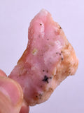 14 grams GEM PINK OPAL PERU ROUGH CORAL COLOR TRANSLUCENT MINERAL PB40