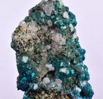 6.6cms QUARTZ CHRYSOCOLLA TENTADORA MINE PERU GRAPE BOTRYOIDAL CRYSTAL CB150