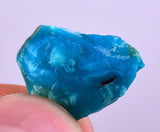 390 carat GEM SILICA CHRYSOCOLLA CHALCEDONY PERU HIGH YIELD ROUGH SB102