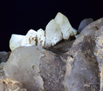 19cms DOUBLE QUARTZ JAPAN LAW TWIN RARE CRYSTAL MINERAL SPECIMEN QB101
