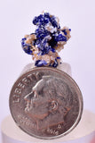 1.4cms GEM AZURITE CRYSTALS MEXICO ROYAL BLUE COLOR SHINY UB274