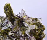 6.3cms PREMIUM EPIDOTE AXINITE QUARTZ CRYSTALS PERU AESTHETIC COLLECTOR CBZ164