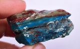 34 Grams GEM BLUE OPAL PERU ROUGH SCENIC SEASCAPE MINERAL SPECIMEN OB131