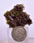 2.8cms PREMIUM EPIDOTE AXINITE QUARTZ CRYSTALS PERU AESTHETIC COLLECTOR CB138