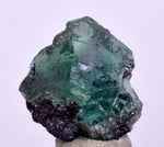 2cms GEOCRONITE GREEN FLUORITE CRYSTAL PERU MILPO ATACOCHA PERU SHINY KB37