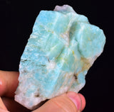 138 Gram AMAZONITE ROUGH PERU HIGH QUALITY MINERAL SPECIMEN NATURAL EB80