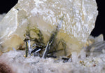 18 cms CALCITE EPIDOTE QUARTZ CRYSTALS INCLUTIONS PERU MINERAL SPECIMEN GB36