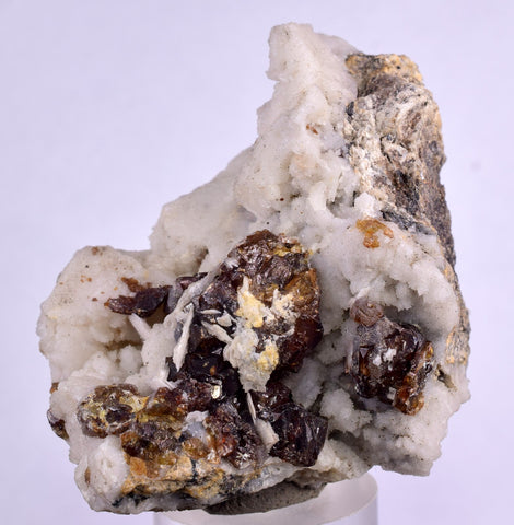 6.1 cms SPHALERITE BARITE QUARTZ GEM PERU CRYSTALS DISPLAY OR TO CUT IT MB102