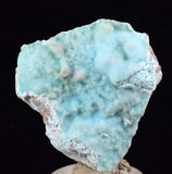 4.1cms DRUZY CHRYSOCOLLA QUARTZ LILY MINE PERU COPPER 2000 DISCOVERY DB30