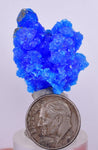 2.7cms ALUNOGEN CHALCANTHITE ROMERITE PERU NATURAL BOTRYOIDAL CRYSTALS FB54