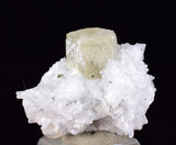 1.9cms APATITE QUARTZ PYRITE CRYSTALS CHALCOPYRITE MINIATURE PERU HUANZALA AB110