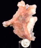 8.3cms GEM PINK OPAL NATURAL SCULPTURE BOTRYOIDAL PERU QUARTZ TRANSLUCENT PB27