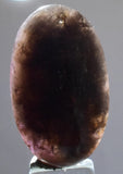 32cts GEM AXINITE PURPLE CABOCHON  PERU SUPER SHINY RARE MINERAL SPECIMEN BB285