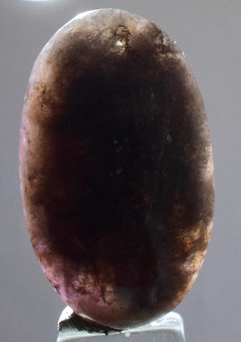 32cts GEM AXINITE PURPLE CABOCHON  PERU SUPER SHINY RARE MINERAL SPECIMEN BB285