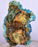 4.9cms CHALCANTHITE MELANTERITE ROMERITE ALUNOGEN PERU NATURAL  CRYSTALS FB75