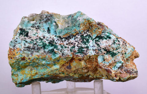 10cms ATACAMITE DRUZY MALCHITE CHRYSOCOLLA LILY MINE PERU MINERAL AB157