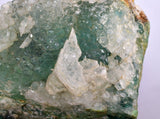 10.5cms DRUZY CHRYSOCOLLA SELENITE  QUARTZ LILY MINE PERU 2000 DISCOVERY DB53
