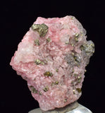 1.9ms RHODOCHROSITE FLUORITE PYRITE CHINA CRYSTAL RHOMBOHEDRAL MINIATURE RB409