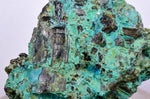 7cms EPIDOTE CHRYSOCOLLA CRYSTALS PERU COLLECTOR GREEN COLOR MINERAL CB161