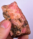 165Grams INKA ROSE RHODOCHROSITE ROUGH PERU GEMSTONES MINERAL SPECIMEN RB378