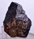 4.4cms  GEM GARNET STEPPED SPESSARTINE CRYSTALS PERU SHINY SHARP RARE GB50