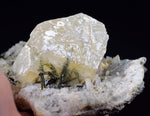 18 cms CALCITE EPIDOTE QUARTZ CRYSTALS INCLUTIONS PERU MINERAL SPECIMEN GB36