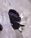 12cms HUBNERITE QUARTZ CRYSTALS MINERAL SPECIMEN COLLECTOR PERU MB57
