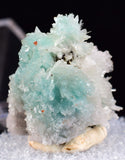 2.6cm AURICHALCITE CALCITE CRYSTALS DURANGO MEXICO MINERAL SPECIMEN WB30