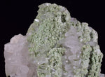 13cms FUCHSITE MUSCOVITE QUARTZ RARE CRYSTAL CHROMIUM MINERAL SPECIMEN PERU KB52