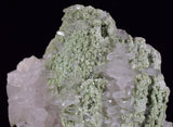 13cms FUCHSITE MUSCOVITE QUARTZ RARE CRYSTAL CHROMIUM MINERAL SPECIMEN PERU KB52