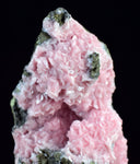 6.9cms RHODOCHROSITE ROSETTE PYRITE CRYSTALS PERU MINERAL SPECIMEN RB528