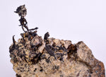 9.5cm NATIVE SILVER WIRES PERU UCHUCCHACUA MINE PYRITE PROUSTITE MANGANITE HB163