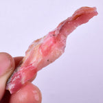 9 grams GEM PINK OPAL PERU ROUGH CORAL COLOR TRANSLUCENT MINERAL PB31