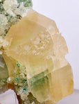 10cms ATACAMITE SELENITE CALCITE CRYSTAL LILY MINE 2000 DISCOVERY PERU TB82