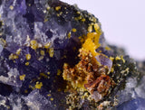 3.3cms GEM WULFENITE FLUORITE MIMETITE CRYSTALS ALAMO ARIZONA USA MINERAL YB40