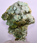 11.6cms DRUZY CHRYSOCOLLA CALCITE QUARTZ LILY MINE PERU COPPER MINERAL DB60