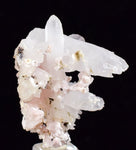 3.9cms RHODOCHROSITE QUARTZ PERU PINK CRYSTALS MINERAL RB257