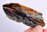 70 grams GEM BLUE OPAL PERU SLAB SCENIC SEASCAPE MINERAL SPECIMEN OB108