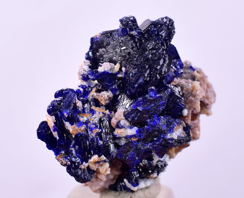 2.2cms GEM AZURITE CRYSTALS MEXICO ROYAL BLUE COLOR SHINY UB265