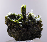 6.3cms PREMIUM EPIDOTE AXINITE QUARTZ CRYSTALS PERU AESTHETIC COLLECTOR CBZ164