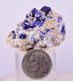 3.8cms GEM AZURITE CRYSTALS MEXICO ROYAL BLUE COLOR SHINY UB271
