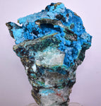 9.7cms QUARTZ CHRYSOCOLLA BOTRYOIDAL TENTADORA MINE PERU MINERAL SPECIMEN CB106