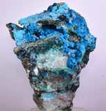 9.7cms QUARTZ CHRYSOCOLLA BOTRYOIDAL TENTADORA MINE PERU MINERAL SPECIMEN CB106