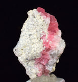 2.3ms RHODOCHROSITE FLUORITE PYRITE CHINA CRYSTAL RHOMBOHEDRAL MINIATURE RB408