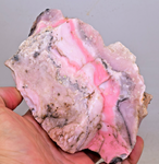 775grs. PINK OPAL NATURAL GLOBE FISH ? PERU ROUGH TRANSLUCENT CORAL COLOR PB99