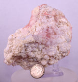 9.4cms PRECIOUS PINK HYALITE LAVENDER OPAL-(AN) BOTRYOIDAL PERU FLUORESCENT PB134