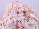 9.4cms PRECIOUS PINK HYALITE LAVENDER OPAL-(AN) BOTRYOIDAL PERU FLUORESCENT PB134