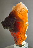 7.3cms PRECIOUS PINK HYALITE LAVENDER OPAL-(AN) BOTRYOIDAL PERU FLUORESCENT PB135