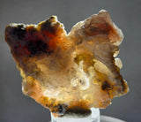 6.7cms PRECIOUS PINK HYALITE LAVENDER OPAL-(AN) BOTRYOIDAL PERU FLUORESCENT PB138